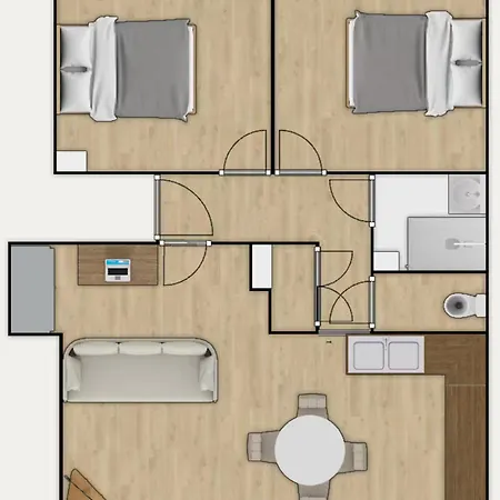 L'escale - 2 Bedrooms - Free Parking & Wifi *