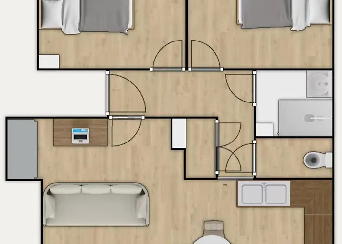 L'escale 2 Bedrooms Near Tram *